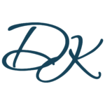 logo DK azul