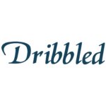 logo dribbled azul