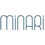logo minari azul