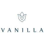 logo vanilla azul